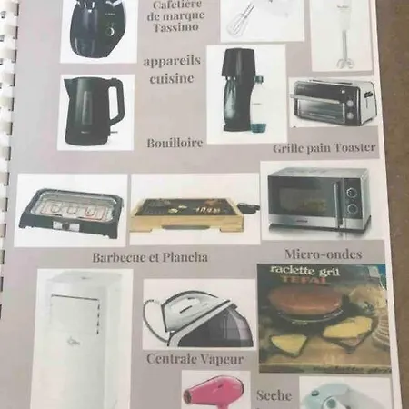 T3 Terrasse , Parking Gratuit Dans Cours Privee Climatise