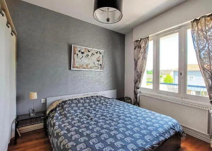 La Terrasse De Beatrice, Parking Gratuit & Clim * Troyes